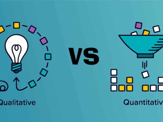 Qualitative vs quantitative data